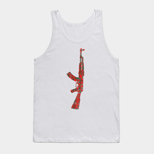 kalashnikov AK 47 Tank Top by Kotolevskiy